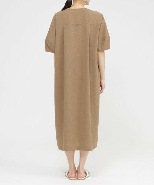 EVEX by KRIZIA / エヴェックス バイ クリツィア ロング・マキシ丈ワンピース | 【カタログ掲載品】【接触冷感】【UV対策】【ウォッシャブル】リネンライクタンブラーワンピース | 詳細5