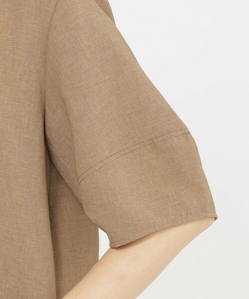 EVEX by KRIZIA / エヴェックス バイ クリツィア ロング・マキシ丈ワンピース | 【カタログ掲載品】【接触冷感】【UV対策】【ウォッシャブル】リネンライクタンブラーワンピース | 詳細6