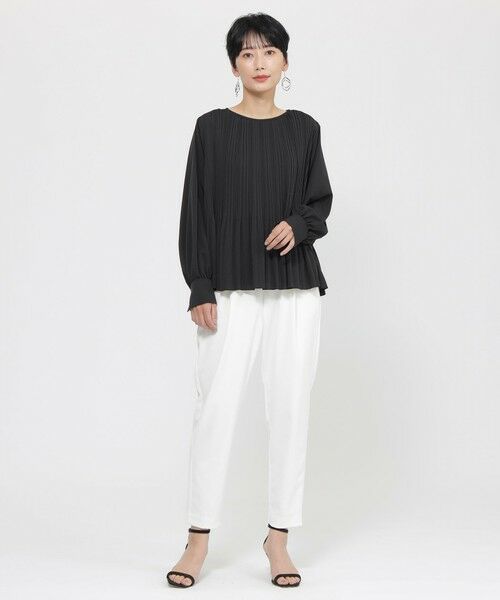 EVEX by KRIZIA / エヴェックス バイ クリツィア シャツ・ブラウス | 【ウォッシャブル】デシンプリーツプルオーバーブラウス | 詳細1