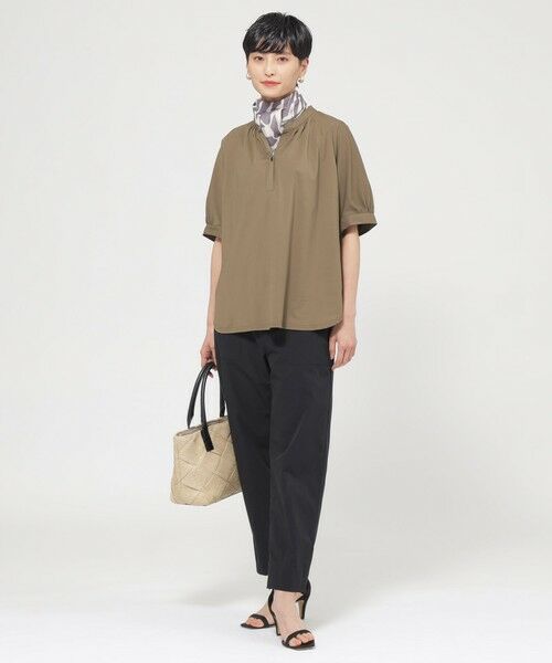 EVEX by KRIZIA / エヴェックス バイ クリツィア カットソー | 【接触冷感】【UV対策】【ウォッシャブル】コンチェロスキッパーブラウスカットソー | 詳細4