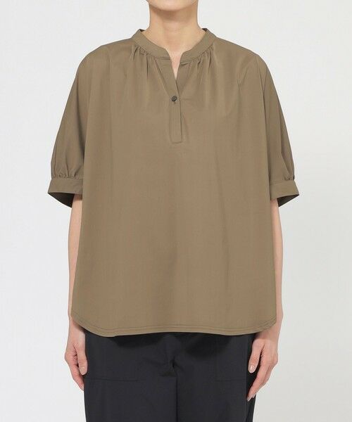 EVEX by KRIZIA / エヴェックス バイ クリツィア カットソー | 【接触冷感】【UV対策】【ウォッシャブル】コンチェロスキッパーブラウスカットソー | 詳細5