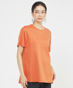 EVEX by KRIZIA / エヴェックス バイ クリツィア カットソー | 【カタログ掲載品】【接触冷感】【ウォッシャブル】超冷感コットンスムースホットフィットドットカットソー