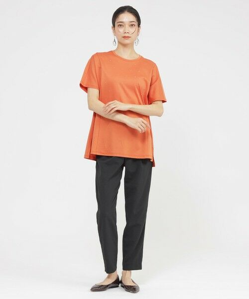 EVEX by KRIZIA / エヴェックス バイ クリツィア カットソー | 【カタログ掲載品】【接触冷感】【ウォッシャブル】超冷感コットンスムースホットフィットドットカットソー | 詳細3