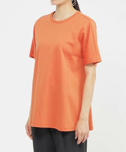 EVEX by KRIZIA / エヴェックス バイ クリツィア カットソー | 【カタログ掲載品】【接触冷感】【ウォッシャブル】超冷感コットンスムースホットフィットドットカットソー | 詳細5