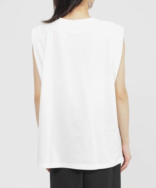 EVEX by KRIZIA / エヴェックス バイ クリツィア カットソー | 【カタログ掲載品】【ウォッシャブル】アニマルカットジャカードノースリーブカットソー | 詳細5