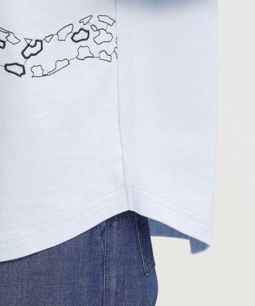 EVEX by KRIZIA / エヴェックス バイ クリツィア カットソー | 【SANYO Style EDITION掲載】【接触冷感】【ウォッシャブル】パンサーエンブロイダリープルオーバーカットソー | 詳細8