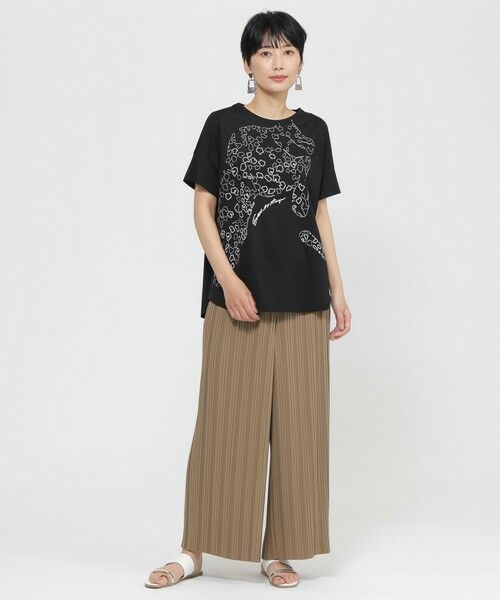 EVEX by KRIZIA / エヴェックス バイ クリツィア カットソー | 【SANYO Style EDITION掲載】【接触冷感】【ウォッシャブル】パンサーエンブロイダリープルオーバーカットソー | 詳細2