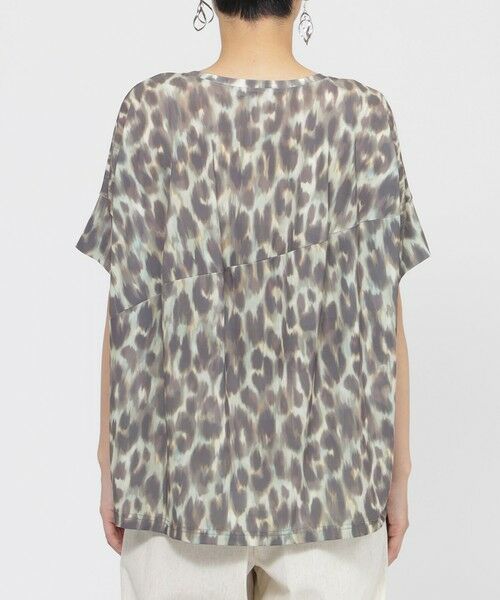 EVEX by KRIZIA / エヴェックス バイ クリツィア カットソー | 【接触冷感】【ウォシャブル】クールレオパードカットソー | 詳細5