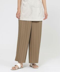 EVEX by KRIZIA / エヴェックス バイ クリツィア その他パンツ | 【ウォッシャブル】デシンプリーツワイドパンツ