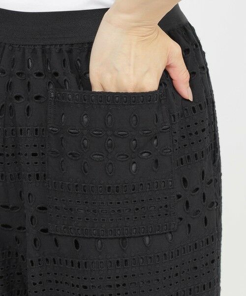 EVEX by KRIZIA / エヴェックス バイ クリツィア その他パンツ | 【カタログ掲載品】【ウォッシャブル】タイルエンブロイダリーパンツ | 詳細7