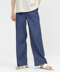 EVEX by KRIZIA / エヴェックス バイ クリツィア その他パンツ | 【接触冷感】【ウォッシャブル】クールデニムベイカーパンツ