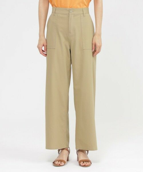 EVEX by KRIZIA / エヴェックス バイ クリツィア その他パンツ | 【SANYO Style EDITION掲載】【接触冷感】【ウォッシャブル】ストレッチチノベイカーパンツ | 詳細4