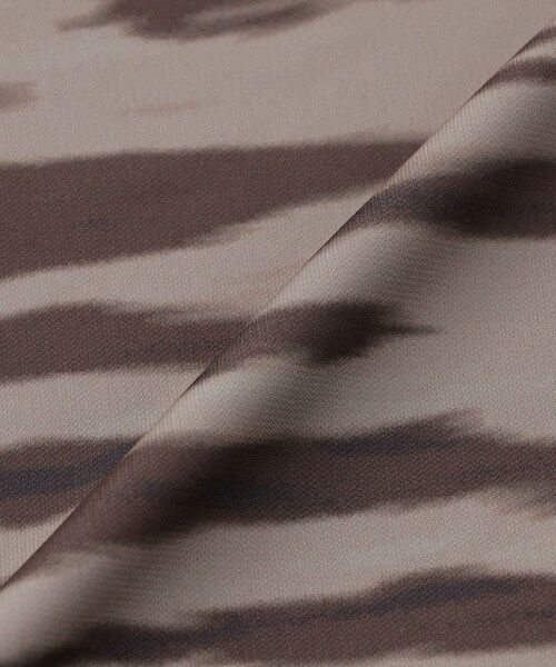 EVEX by KRIZIA / エヴェックス バイ クリツィア ロング・マキシ丈ワンピース | 【接触冷感】【ウォッシャブル】グラデーションゼブラワンピース | 詳細10