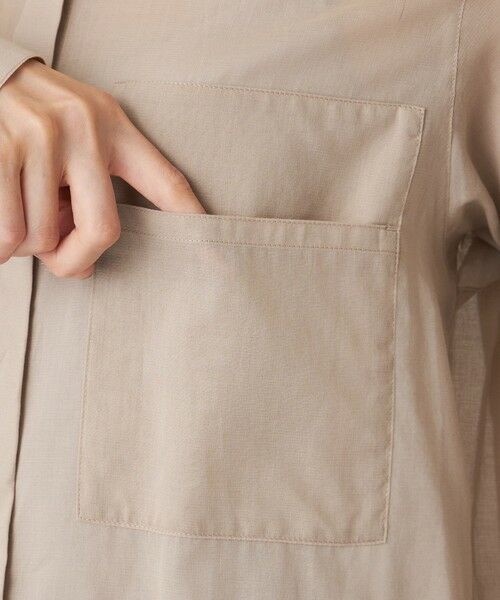 EVEX by KRIZIA / エヴェックス バイ クリツィア シャツ・ブラウス | 【接触冷感】【ウォッシャブル】シアーボイルロングシャツ | 詳細8