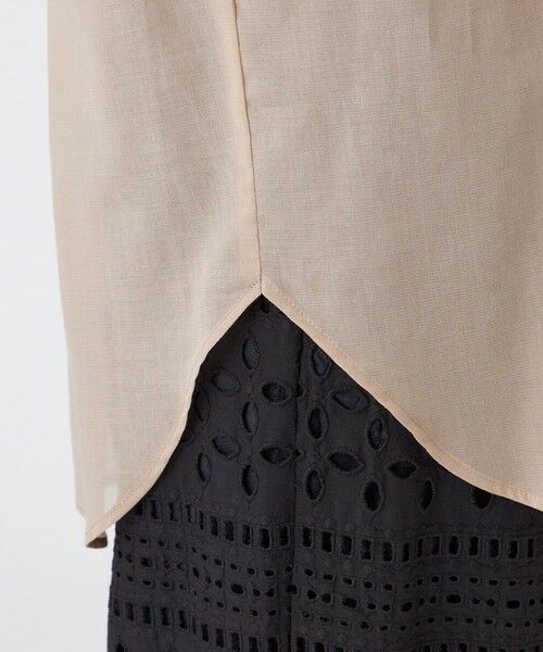 EVEX by KRIZIA / エヴェックス バイ クリツィア シャツ・ブラウス | 【接触冷感】【ウォッシャブル】シアーボイルロングシャツ | 詳細10