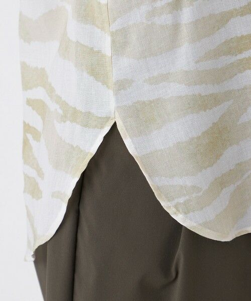EVEX by KRIZIA / エヴェックス バイ クリツィア シャツ・ブラウス | 【接触冷感】【ウォシャブル】シアーボイルゼブラプルオーバーブラウス | 詳細6