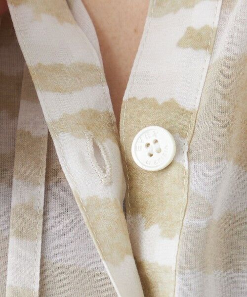 EVEX by KRIZIA / エヴェックス バイ クリツィア シャツ・ブラウス | 【接触冷感】【ウォシャブル】シアーボイルゼブラプルオーバーブラウス | 詳細7