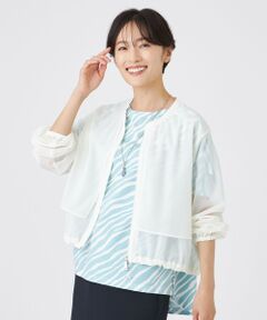 EVEX by KRIZIA / エヴェックス バイ クリツィア カットソー | 【ウォッシャブル】シアージャージージャケット