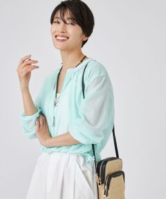 EVEX by KRIZIA / エヴェックス バイ クリツィア カットソー | 【ウォッシャブル】シアージャージージャケット