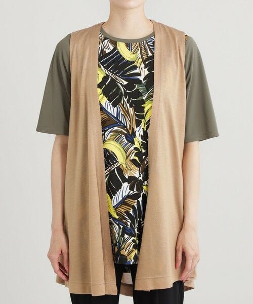 EVEX by KRIZIA / エヴェックス バイ クリツィア カットソー | 【ウォッシャブル】ハイゲージジレ | 詳細5