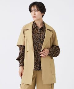 エヴェックス　ロングテーラードジレ セール】 【接触冷感】【ウォッシャブル】ロングテーラードジレ