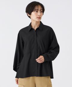 EVEX by KRIZIA / エヴェックス バイ クリツィア シャツ・ブラウス | 【接触冷感】【マシンウォッシャブル】スパンローンペプラムシャツ