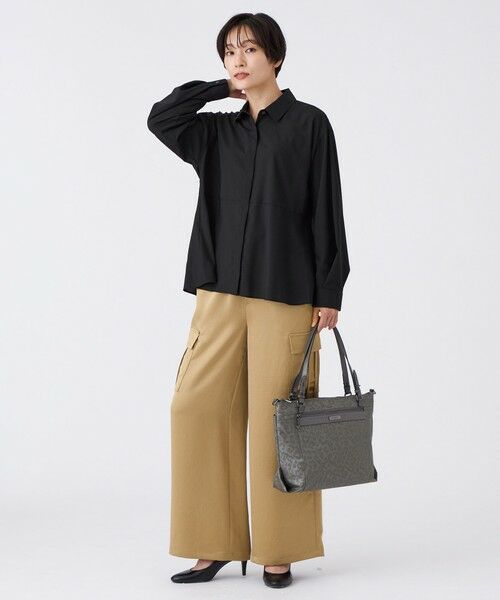 EVEX by KRIZIA / エヴェックス バイ クリツィア シャツ・ブラウス | 【接触冷感】【マシンウォッシャブル】スパンローンペプラムシャツ | 詳細2