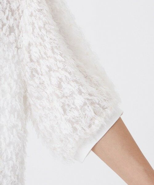 EVEX by KRIZIA / エヴェックス バイ クリツィア シャツ・ブラウス | 【ウォッシャブル】ラメカットジャカードコンビプルオーバー | 詳細5