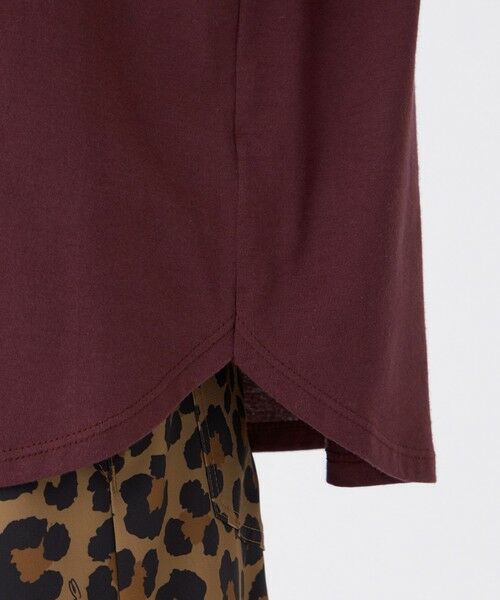 EVEX by KRIZIA / エヴェックス バイ クリツィア カットソー | 【接触冷感】【マシンウォッシャブル】スパンローンコンビカットソー | 詳細8