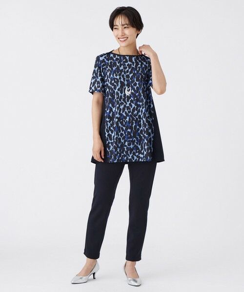 EVEX by KRIZIA / エヴェックス バイ クリツィア カットソー | 【接触冷感】【マシンウォッシャブル】パンサードットチュニックカットソー | 詳細2