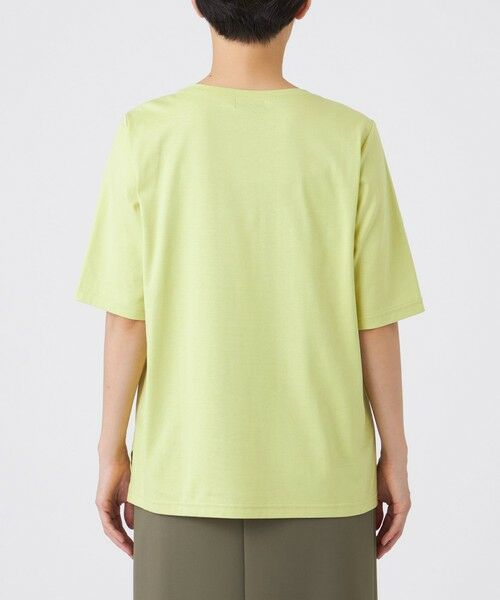 EVEX by KRIZIA / エヴェックス バイ クリツィア カットソー | 【接触冷感】【ウォッシャブル】グリッターロゴプリントカットソー | 詳細6