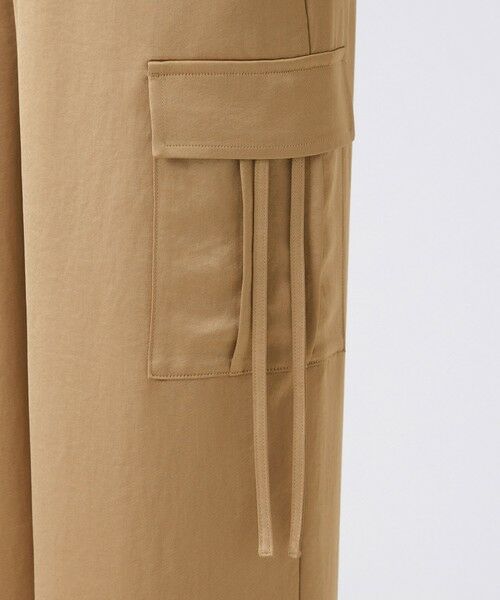 EVEX by KRIZIA / エヴェックス バイ クリツィア その他パンツ | 【マシンウォッシャブル】ソフトサテンカーゴパンツ | 詳細6