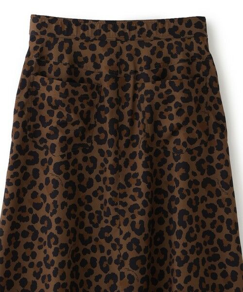 EVEX by KRIZIA / エヴェックス バイ クリツィア ロング・マキシ丈スカート | 【マシンウォッシャブル】パンサープリントフレアスカート | 詳細3