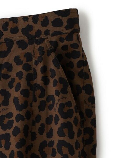 EVEX by KRIZIA / エヴェックス バイ クリツィア ロング・マキシ丈スカート | 【マシンウォッシャブル】パンサープリントフレアスカート | 詳細4