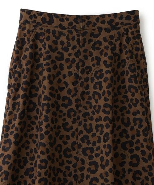 EVEX by KRIZIA / エヴェックス バイ クリツィア ロング・マキシ丈スカート | 【マシンウォッシャブル】パンサープリントフレアスカート | 詳細2