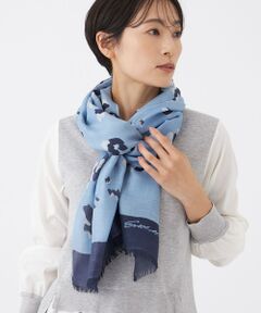 EVEX by KRIZIA / エヴェックス バイ クリツィア マフラー・ショール・スヌード・ストール | 【ウォッシャブル】レオパードシルクストール