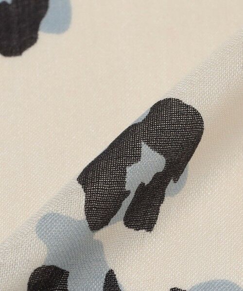 EVEX by KRIZIA / エヴェックス バイ クリツィア マフラー・ショール・スヌード・ストール | 【ウォッシャブル】レオパードシルクストール | 詳細4