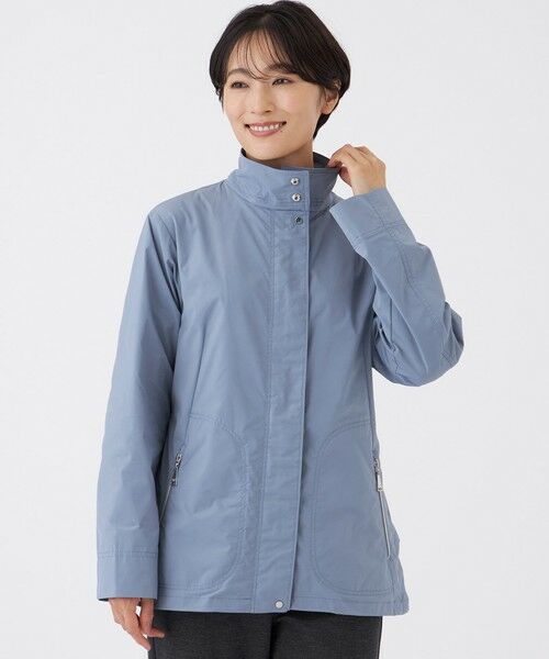 EVEX by KRIZIA / エヴェックス バイ クリツィア その他アウター | 【カタログ掲載】【はっ水・マシンウォッシャブル】グレイスメモリーフーデッドブルゾン | 詳細1