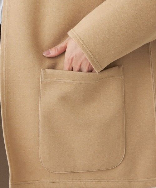 EVEX by KRIZIA / エヴェックス バイ クリツィア ノーカラージャケット | 【リバーシブル】【ウォッシャブル】レオパードダンボールフーデットコーディガン | 詳細10