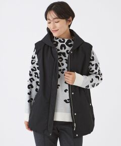 EVEX by KRIZIA / エヴェックス バイ クリツィア ダウンジャケット・ベスト | 【カタログ掲載】【はっ水・マシンウォッシャブル】グレイスメモリーフーデッドジレ