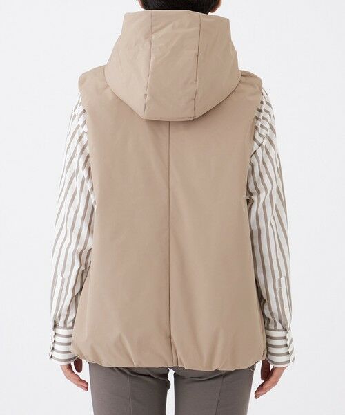 EVEX by KRIZIA / エヴェックス バイ クリツィア ダウンジャケット・ベスト | 【カタログ掲載】【はっ水・マシンウォッシャブル】グレイスメモリーフーデッドジレ | 詳細5