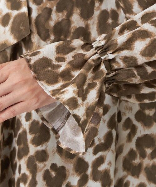 EVEX by KRIZIA / エヴェックス バイ クリツィア シャツ・ブラウス | 【カタログ掲載品】【マシンウォッシャブル】パンサープリントボウタイブラウス | 詳細8