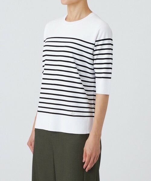 EVEX by KRIZIA / エヴェックス バイ クリツィア ニット・セーター | 【ウォッシャブル】レーヨンストレッチニットプルオーバー | 詳細5