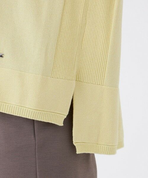 EVEX by KRIZIA / エヴェックス バイ クリツィア ニット・セーター | 【ウォッシャブル】ラメハイゲージニットボートネックプルオーバー | 詳細9