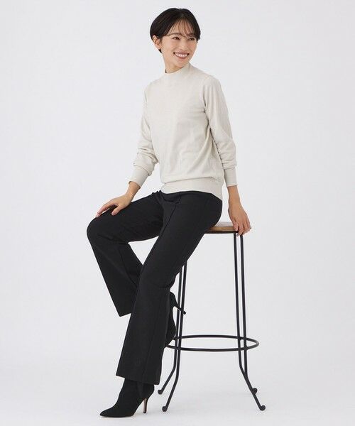 EVEX by KRIZIA / エヴェックス バイ クリツィア ニット・セーター | 【カタログ掲載】【ウォッシャブル】ラメハイゲージニットハイネックプルオーバー | 詳細3