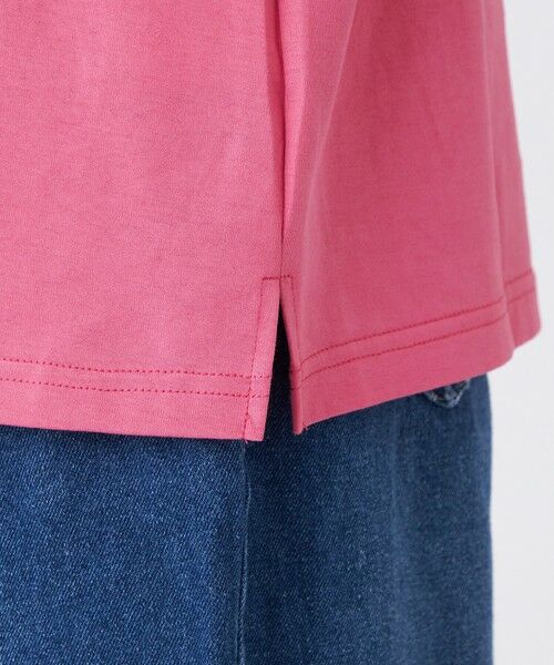 EVEX by KRIZIA / エヴェックス バイ クリツィア カットソー | 【カタログ掲載品】【ウォッシャブル】スパンコールロゴプルオーバーカットソー | 詳細9