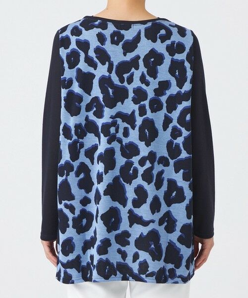 EVEX by KRIZIA / エヴェックス バイ クリツィア カットソー | 【ウォッシャブル】ジオメトリックパンサーチュニックカットソー | 詳細6