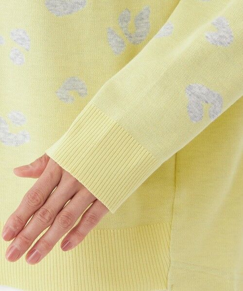 EVEX by KRIZIA / エヴェックス バイ クリツィア カットソー | 【カタログ掲載】【ウォッシャブル】パンサーグラデーションニットソー | 詳細8