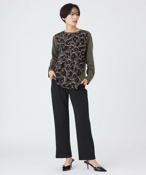 EVEX by KRIZIA / エヴェックス バイ クリツィア その他パンツ | 【シーズンレスに活躍!】【マシンウォッシャブル】ダンボールニットストレートパンツ | 詳細4