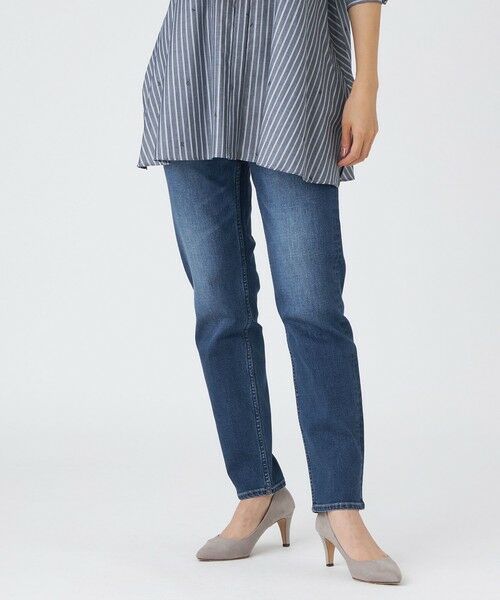 EVEX by KRIZIA / エヴェックス バイ クリツィア その他パンツ | 【マシンウォッシャブル】ストレッチデニムパンツ(ネイビー2)